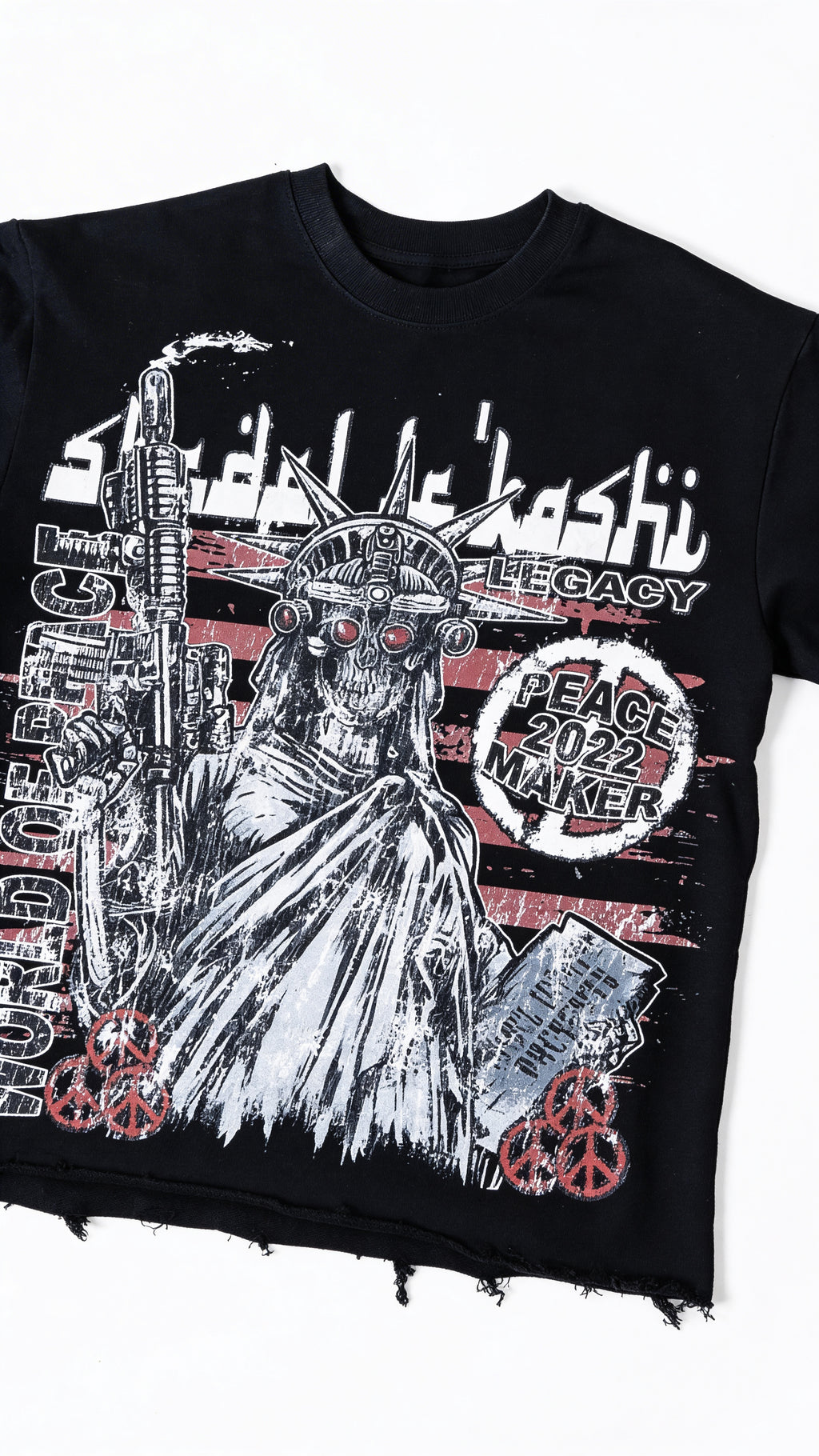 NYC Peace Maker Tee- Black