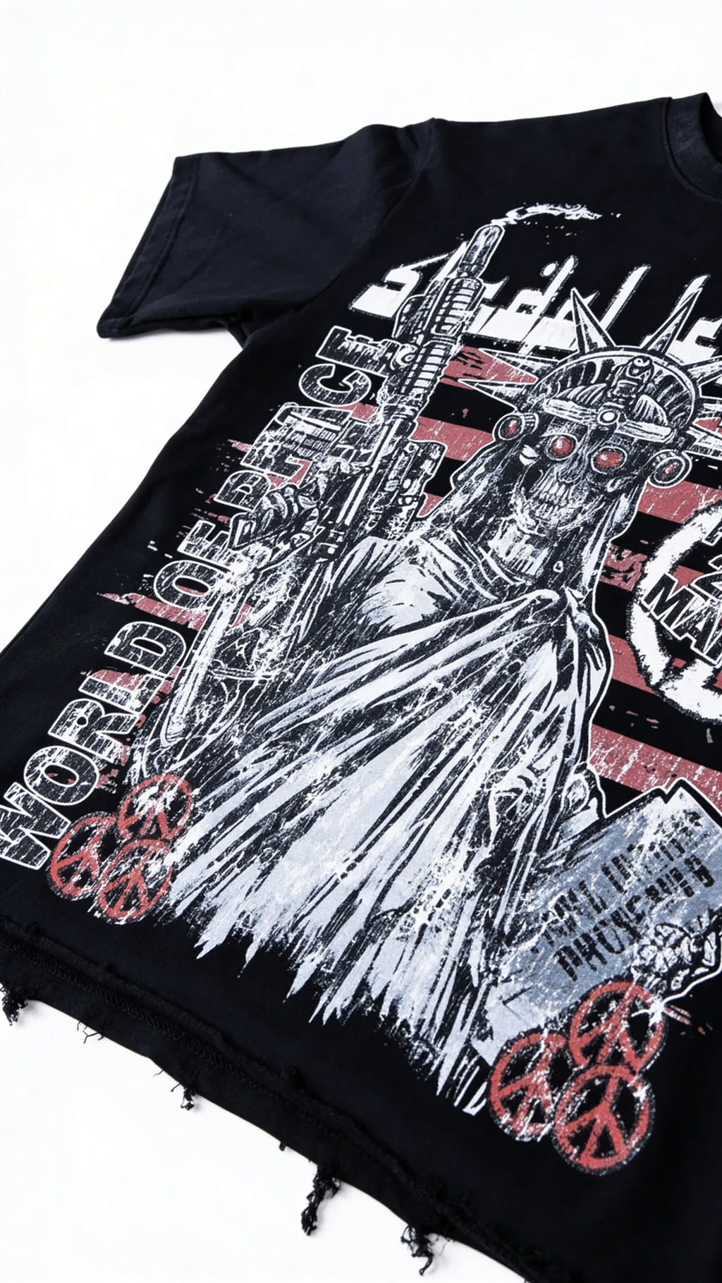 NYC Peace Maker Tee- Black