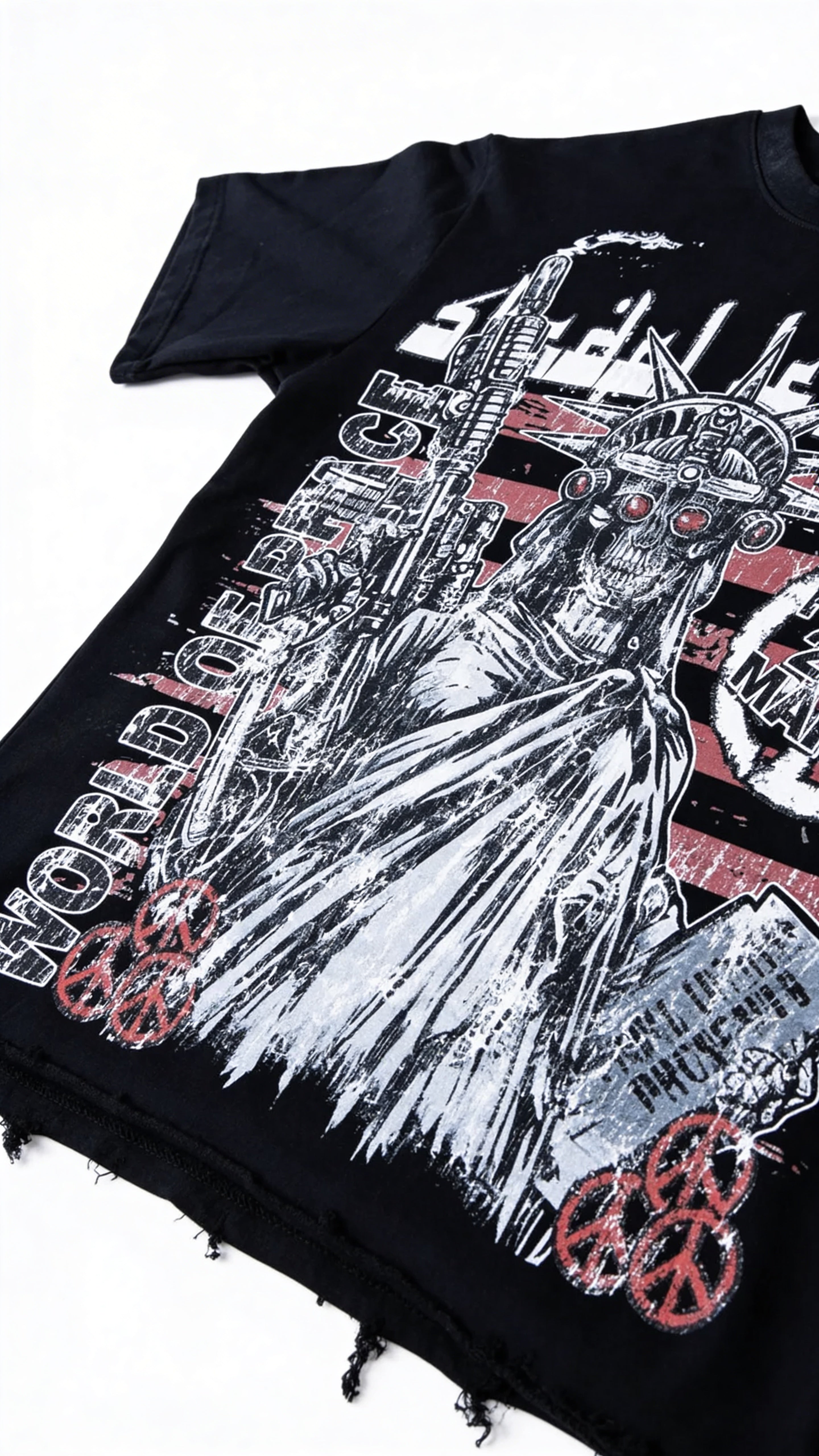 NYC Peace Maker Tee- Black